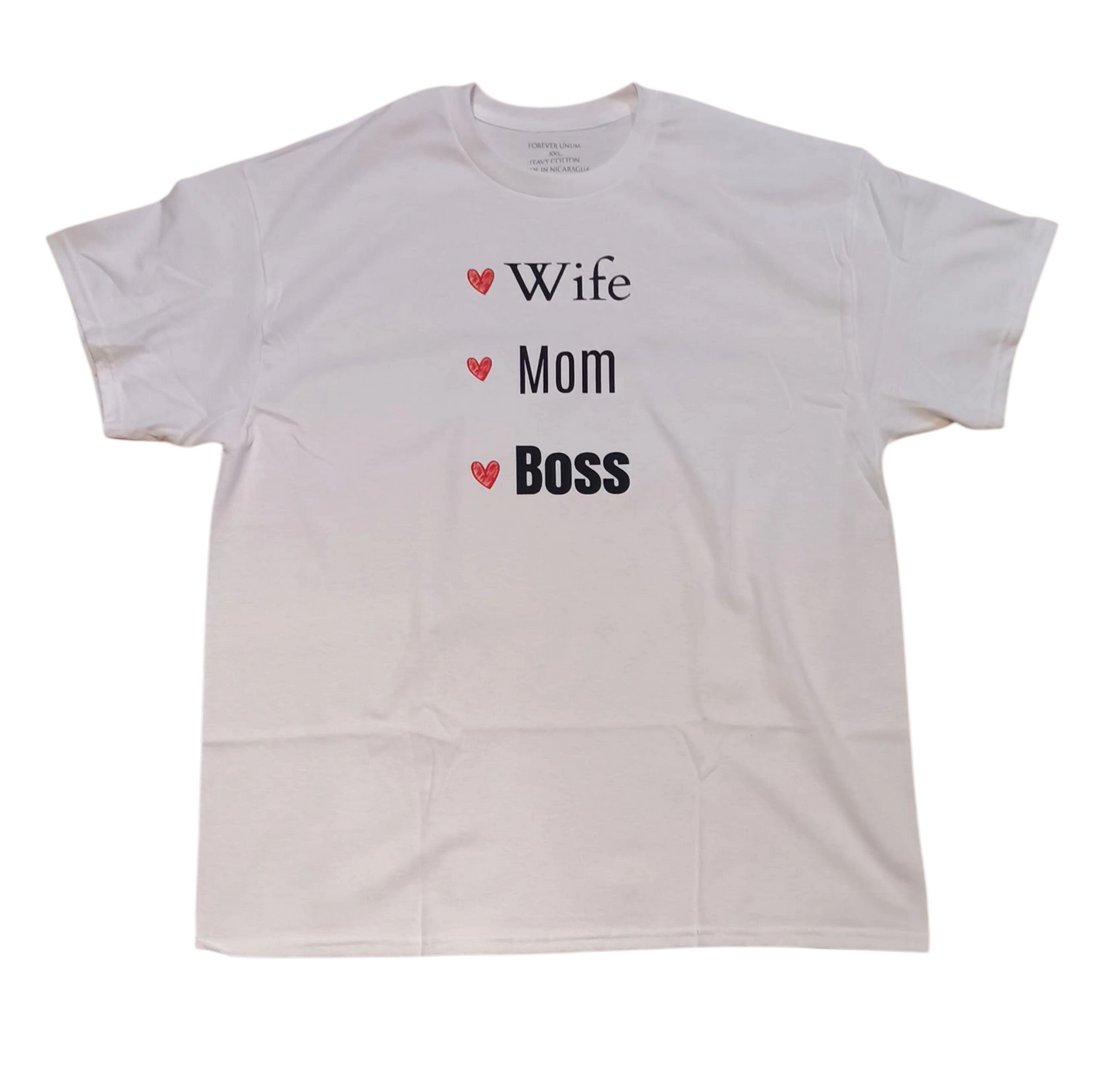 Wife Mom Boss shirt